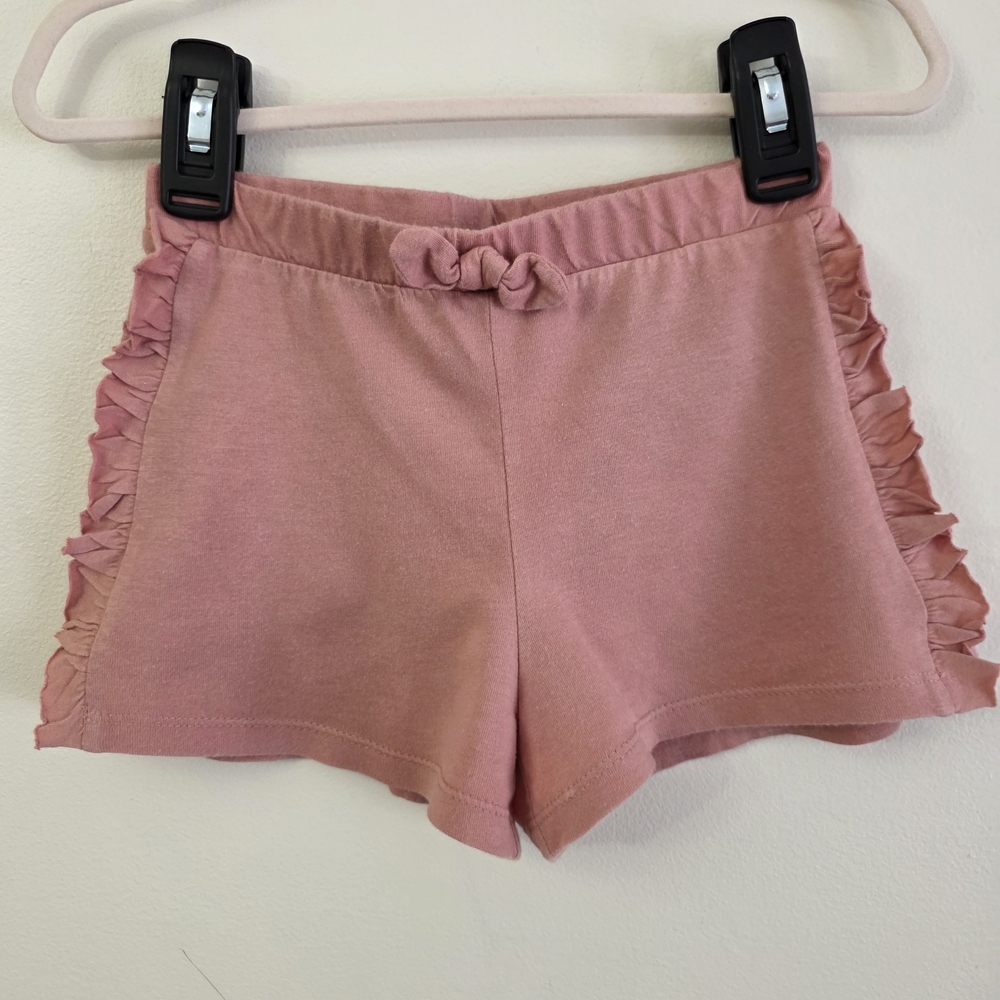 H&M Pink Ruffle Side Shorts
